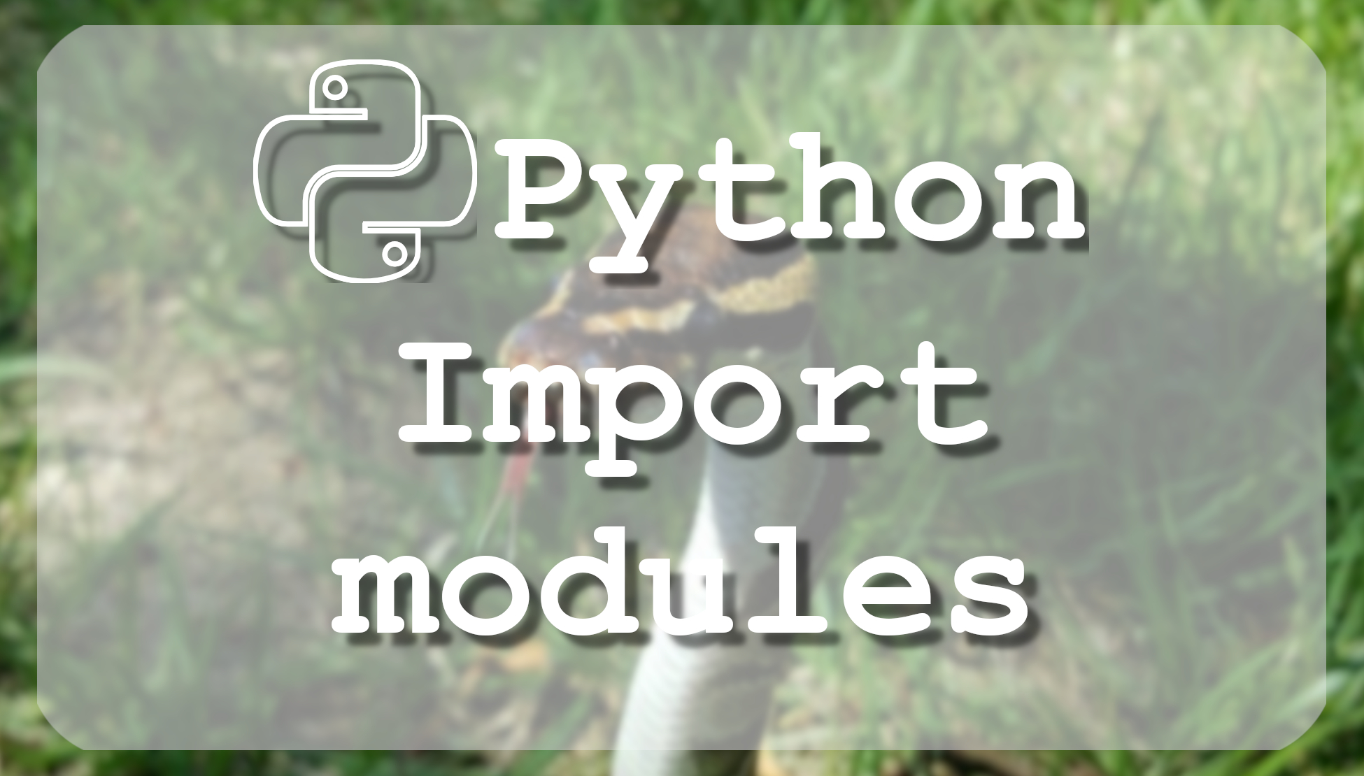 Python3 import. Mod в питоне.